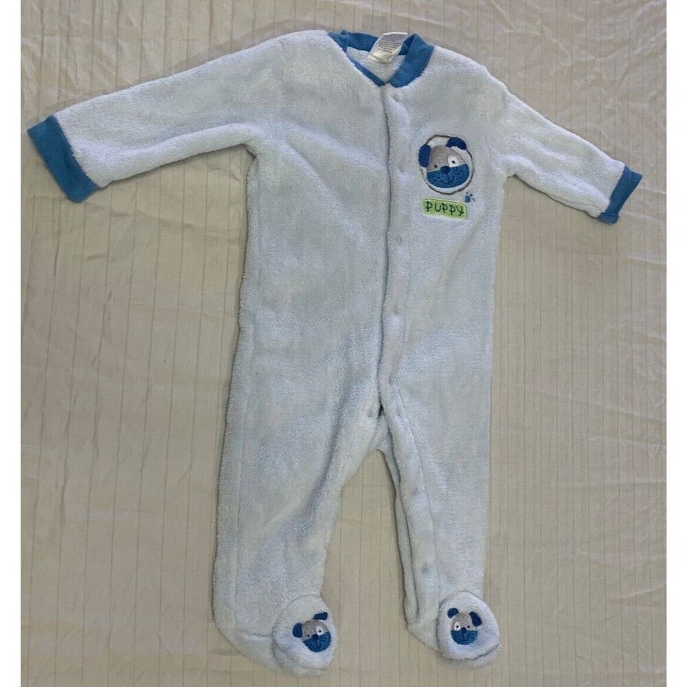 BABY GEAR BOYS  FLEECE OUTFITS SLEEPERS SIZE 3-6 MONTHS